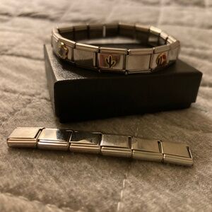 Zoppini Firenze vintage authentic charms bracelet